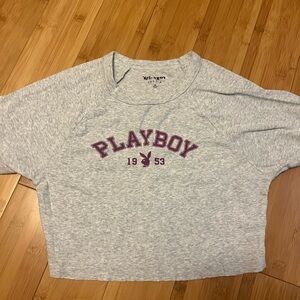 playboy crop top